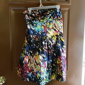 Strapless sun dress